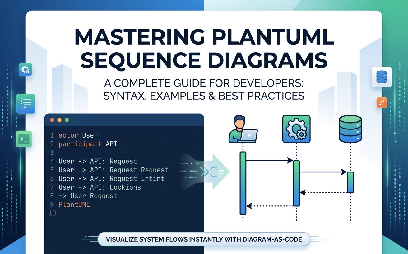 Complete Guide to PlantUML Sequence Diagrams: Syntax, Examples & Best Practices
