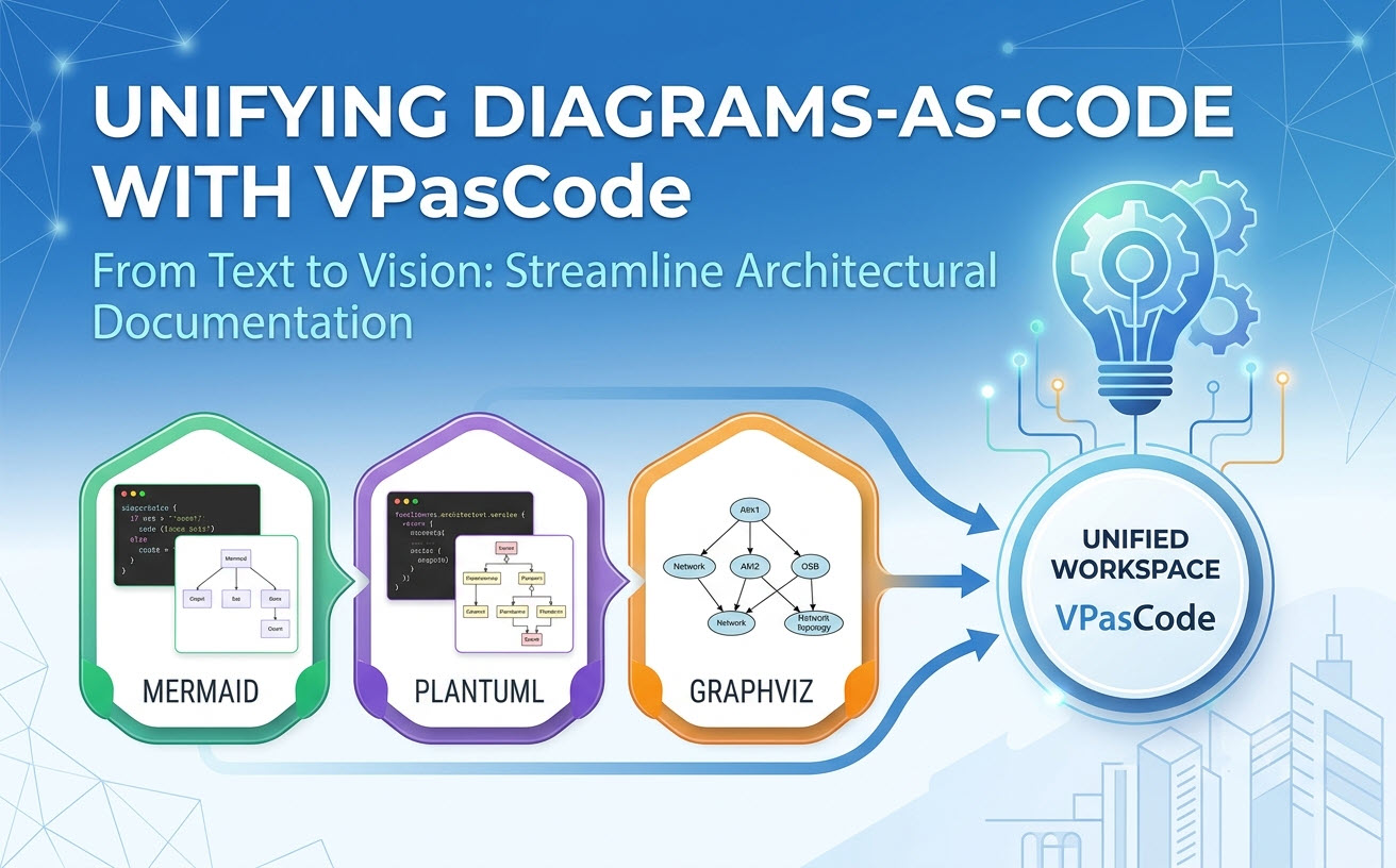 From Text to Vision: How VPasCode Unifies Diagram-as-Code From Text to Vision: How VPasCode Unifies Diagram-as-Code