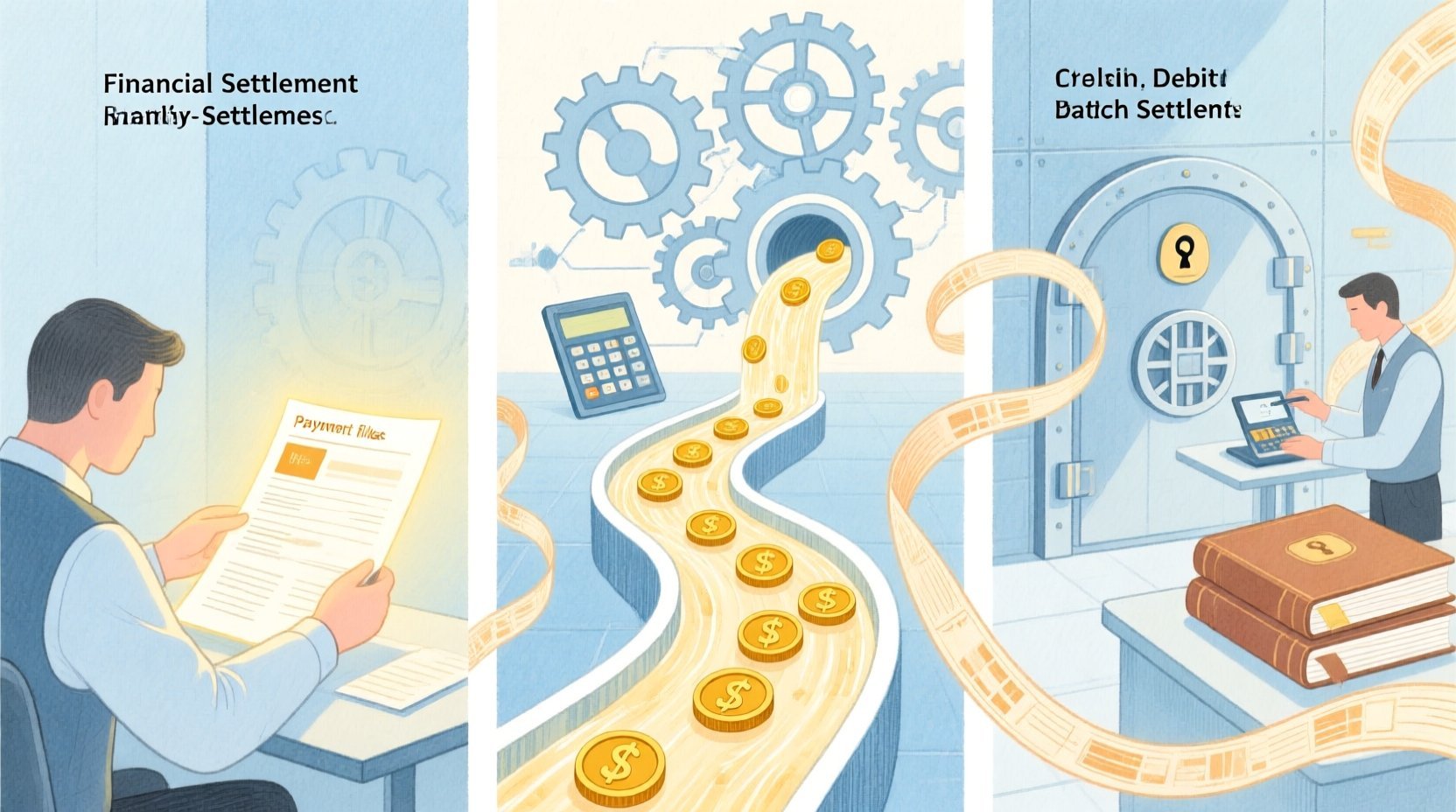 Mastering Financial Workflows: ACH Batch Settlement Activity Diagram with PlantUML - Real-world system problem context illustration