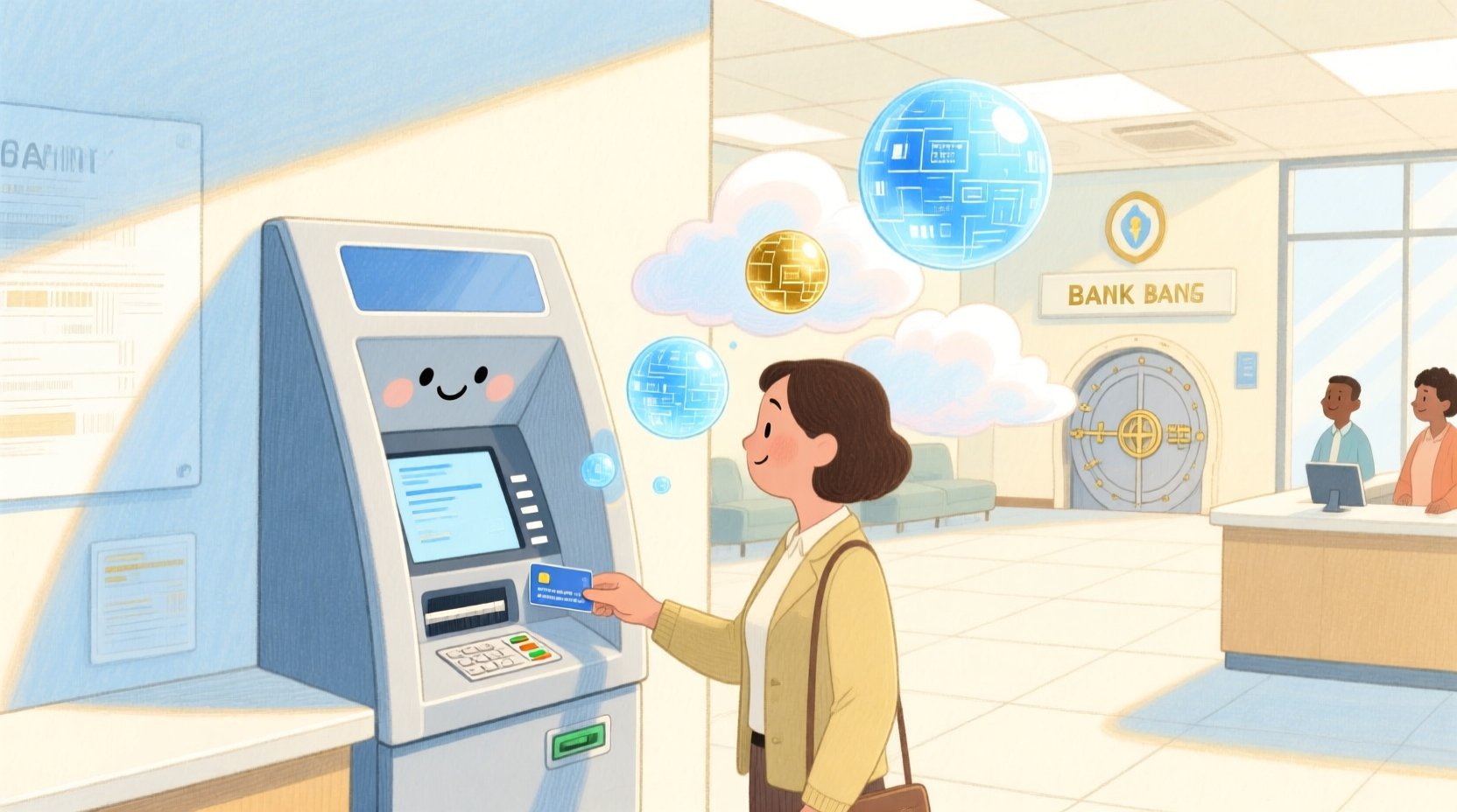 Mastering ATM System Architecture: A PlantUML Class Diagram Tutorial - Real-world system problem context illustration