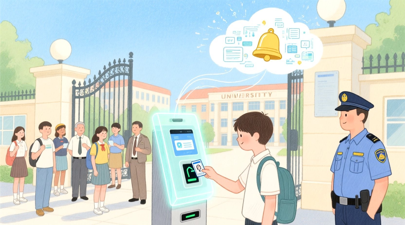 Mastering Campus Access Control: A PlantUML Use Case Diagram Masterclass - Real-world system problem context illustration