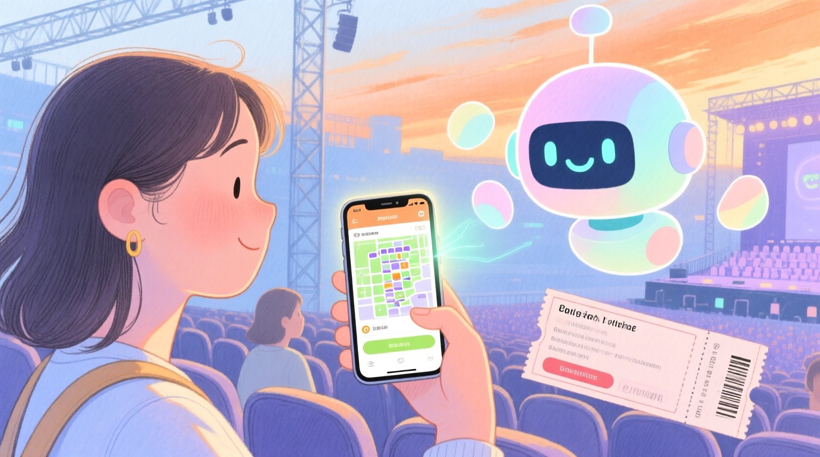 Masterclass: Designing a Concert Ticket Purchase Flow with PlantUML Activity Diagrams - Real-world system problem context illustration