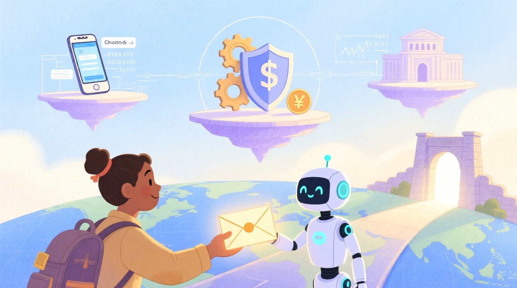 Mastering Cross-Border Remittance Architecture with PlantUML - Real-world system problem context illustration