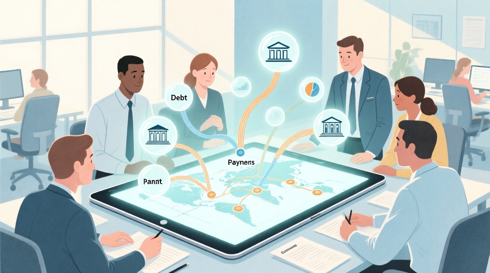 Mastering Financial Architecture: A Debt Collection System Class Diagram with PlantUML - Real-world system problem context illustration
