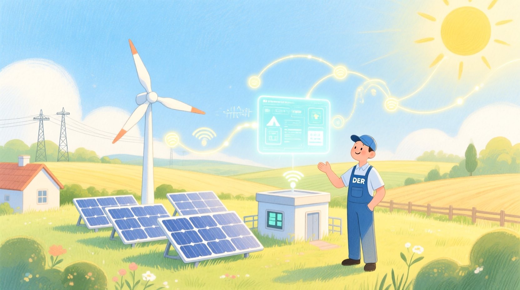 Mastering Distributed Energy Resource Integration: A PlantUML Sequence Diagram Masterclass - Real-world system problem context illustration