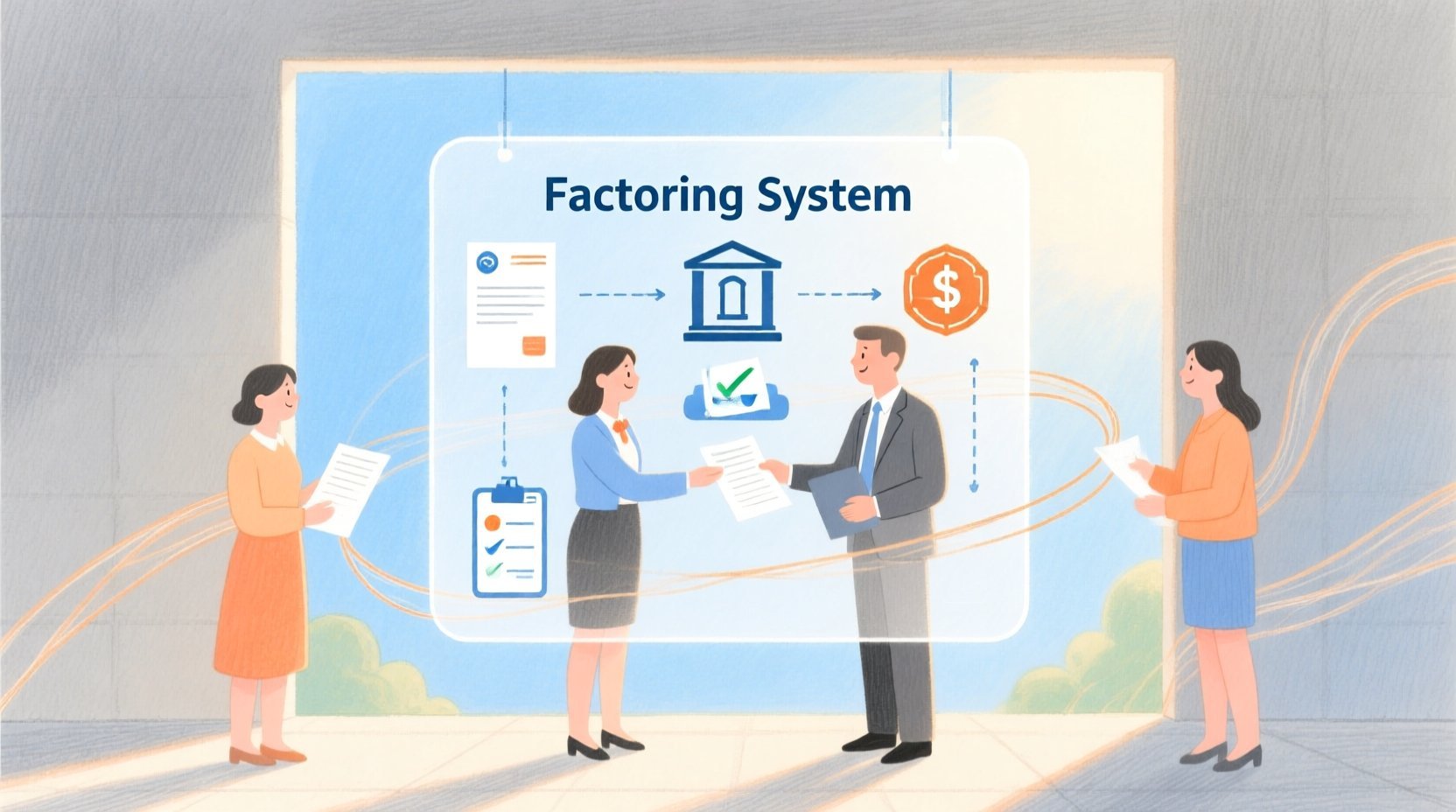 Architecting Financial Workflows: A PlantUML Use Case Diagram Masterclass for Factoring Systems - Real-world system problem context illustration