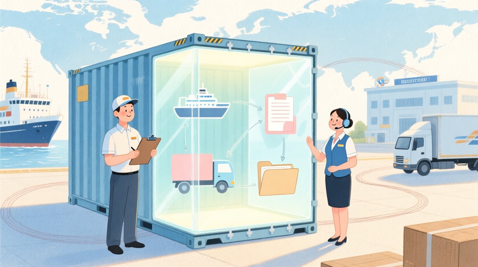 Mastering Logistics Workflows: A Freight Forwarding Use Case Diagram Tutorial with PlantUML - Real-world system problem context illustration