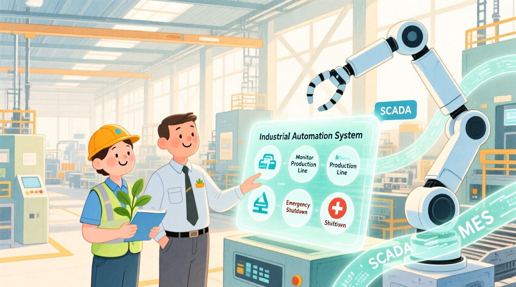 Mastering Industrial Automation Modeling: A PlantUML Use Case Diagram Guide - Real-world system problem context illustration