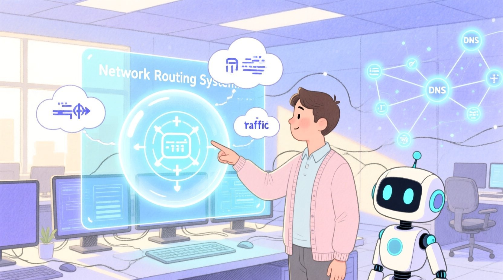 Mastering Network Routing System Use Cases with PlantUML - Real-world system problem context illustration