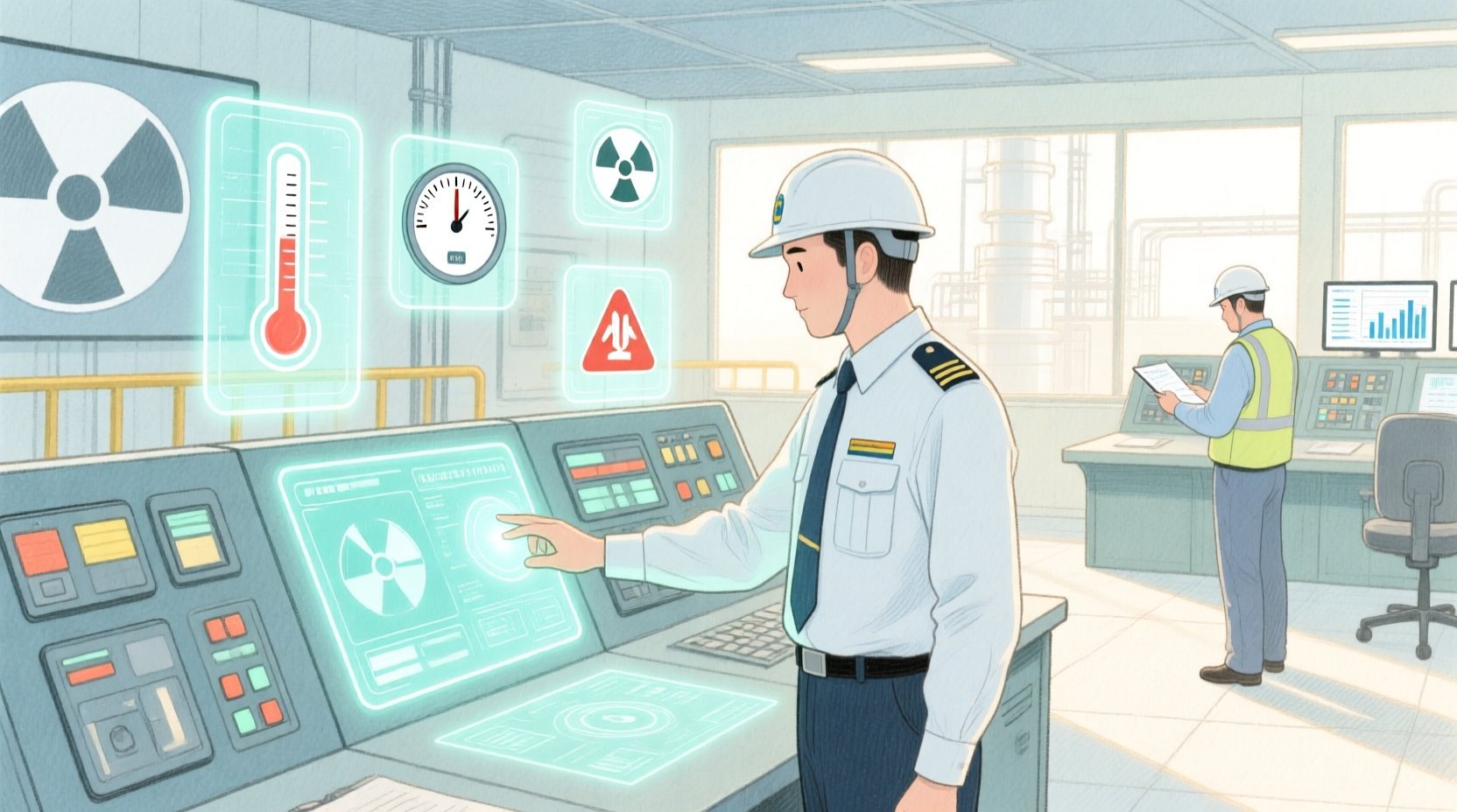 Real-world system context and operational workflow illustration