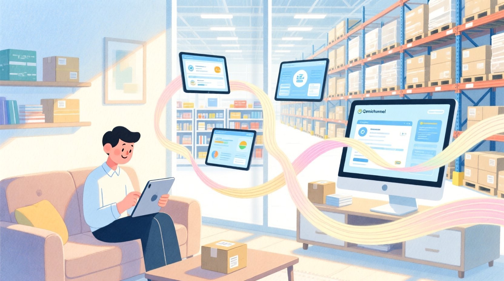 Mastering Omnichannel Inventory Sync: An Activity Diagram Masterclass with PlantUML - Real-world system problem context illustration