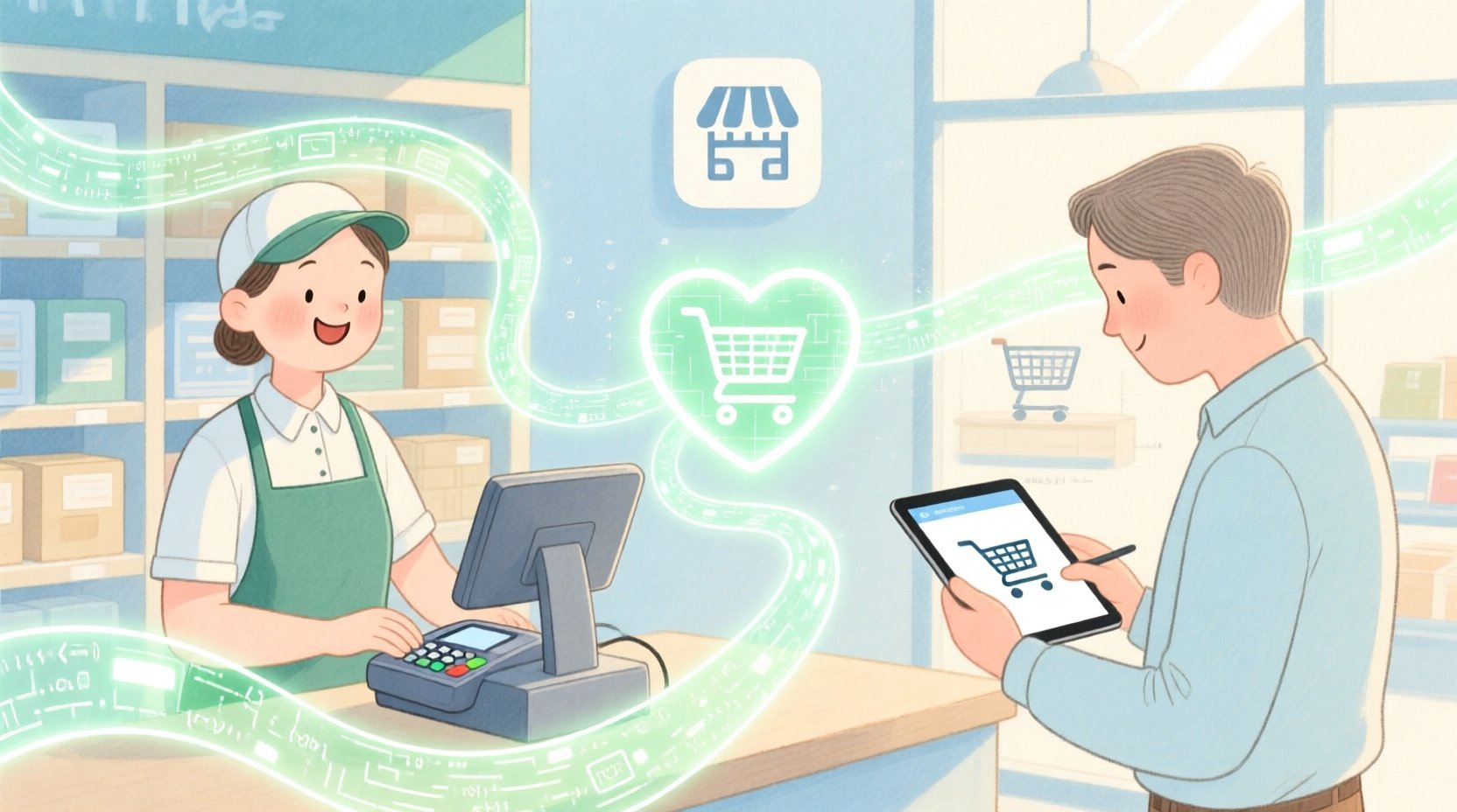 Mastering Component Diagrams: Omnichannel Inventory Syncing with PlantUML - Real-world system problem context illustration