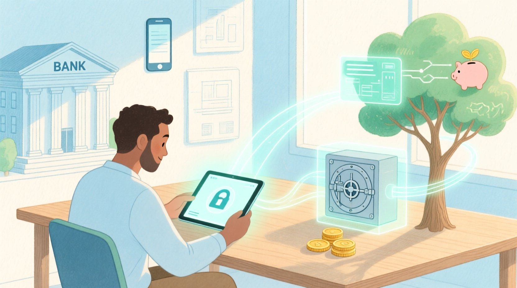 Mastering the Online Banking System Class Diagram with PlantUML - Real-world system problem context illustration