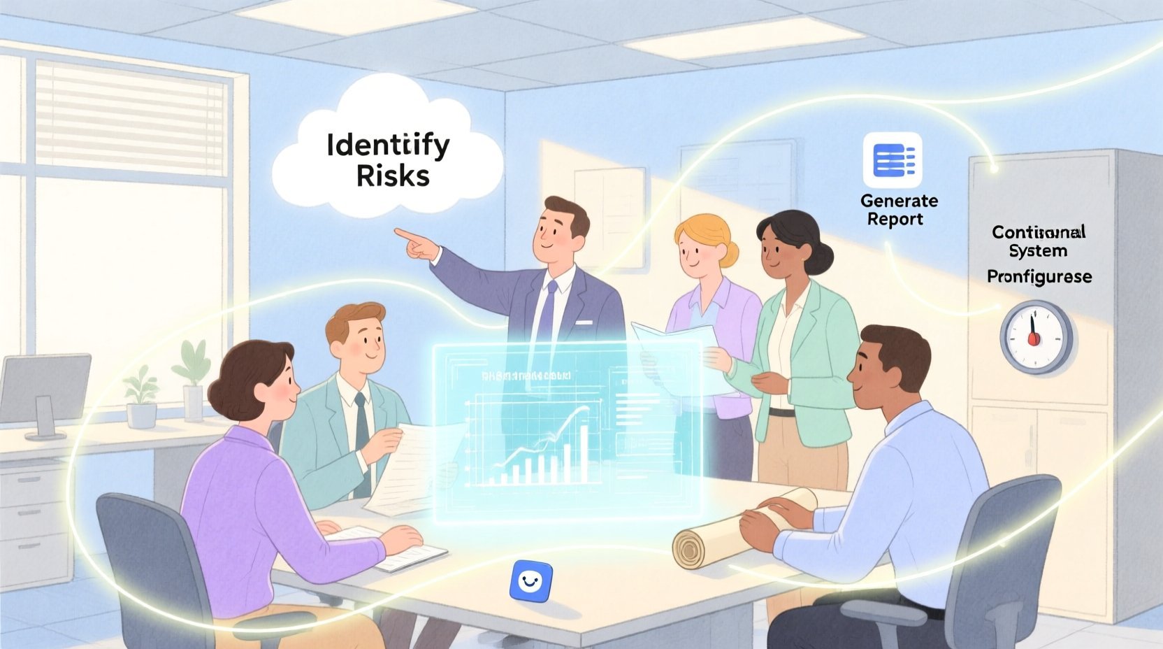 Mastering Financial Risk Modeling: A Use Case Diagram Guide with PlantUML - Real-world system problem context illustration