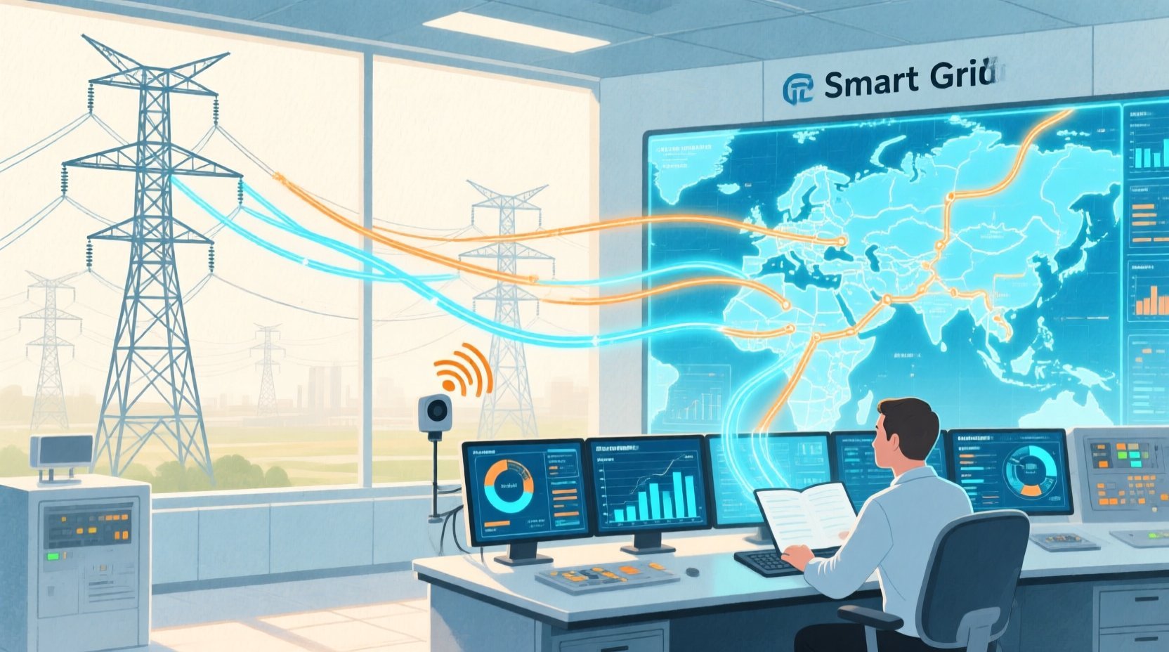 Mastering Smart Grid Outage Detection: A PlantUML Activity Diagram Masterclass - Real-world system problem context illustration