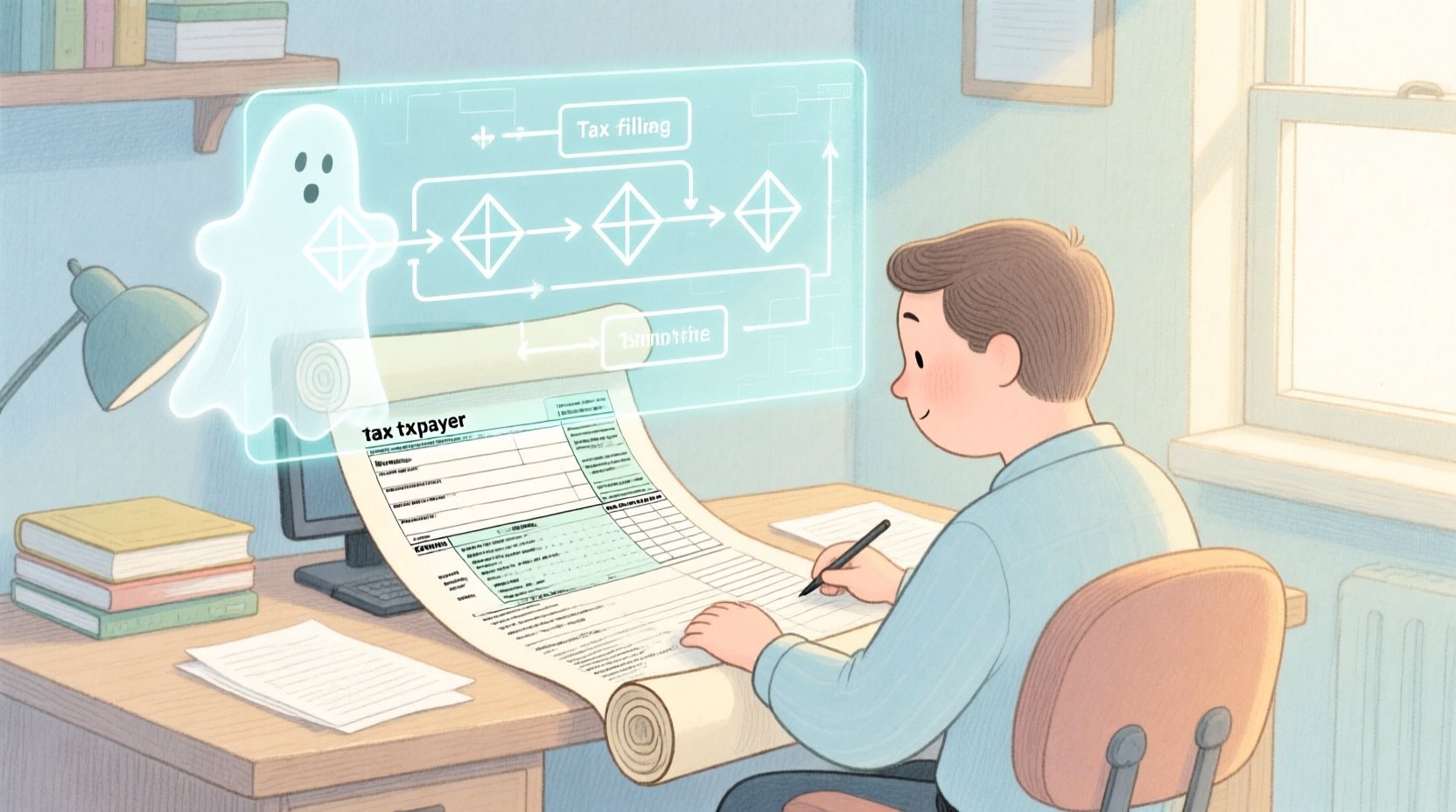 Mastering Tax Filing Workflows: A PlantUML Activity Diagram Guide - Real-world system problem context illustration