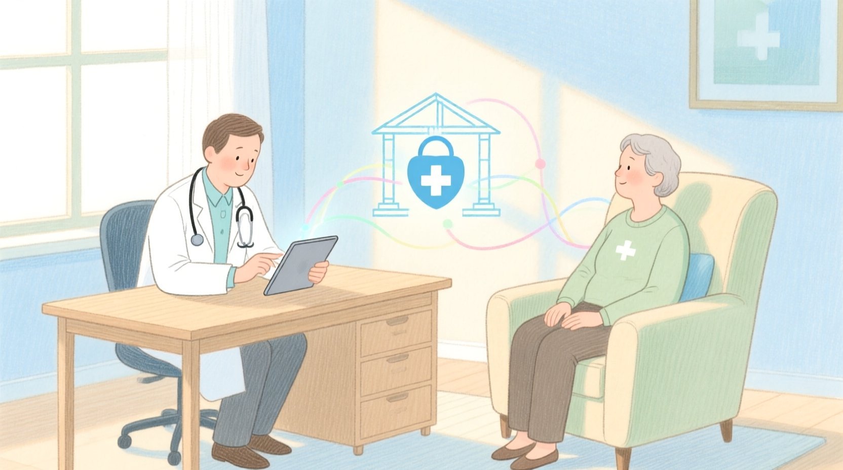 Mastering Healthcare Architecture: Telemedicine Consultation Portal Component Diagram - Real-world system problem context illustration