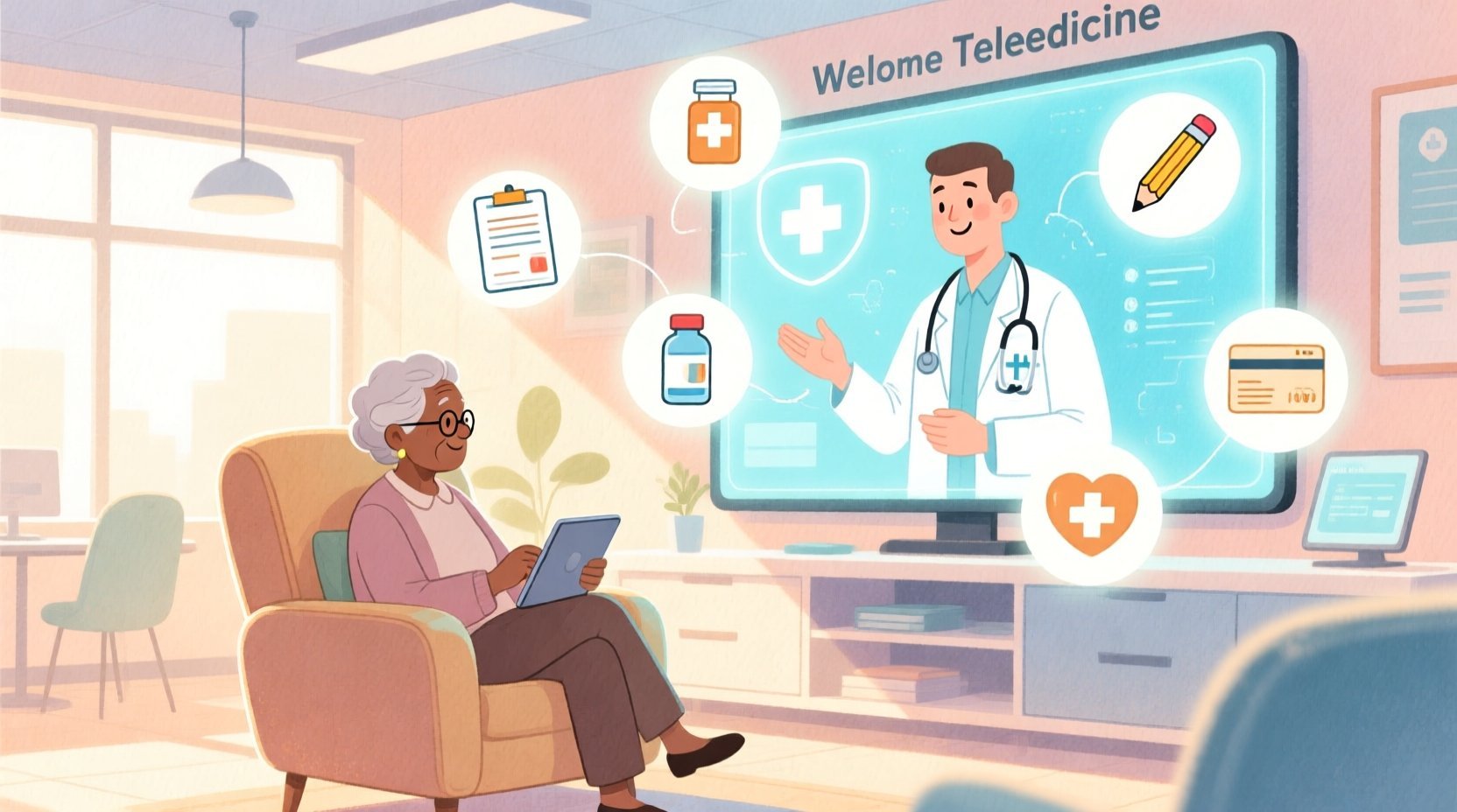 Mastering Telemedicine Workflows: A PlantUML Use Case Diagram Tutorial - Real-world system problem context illustration
