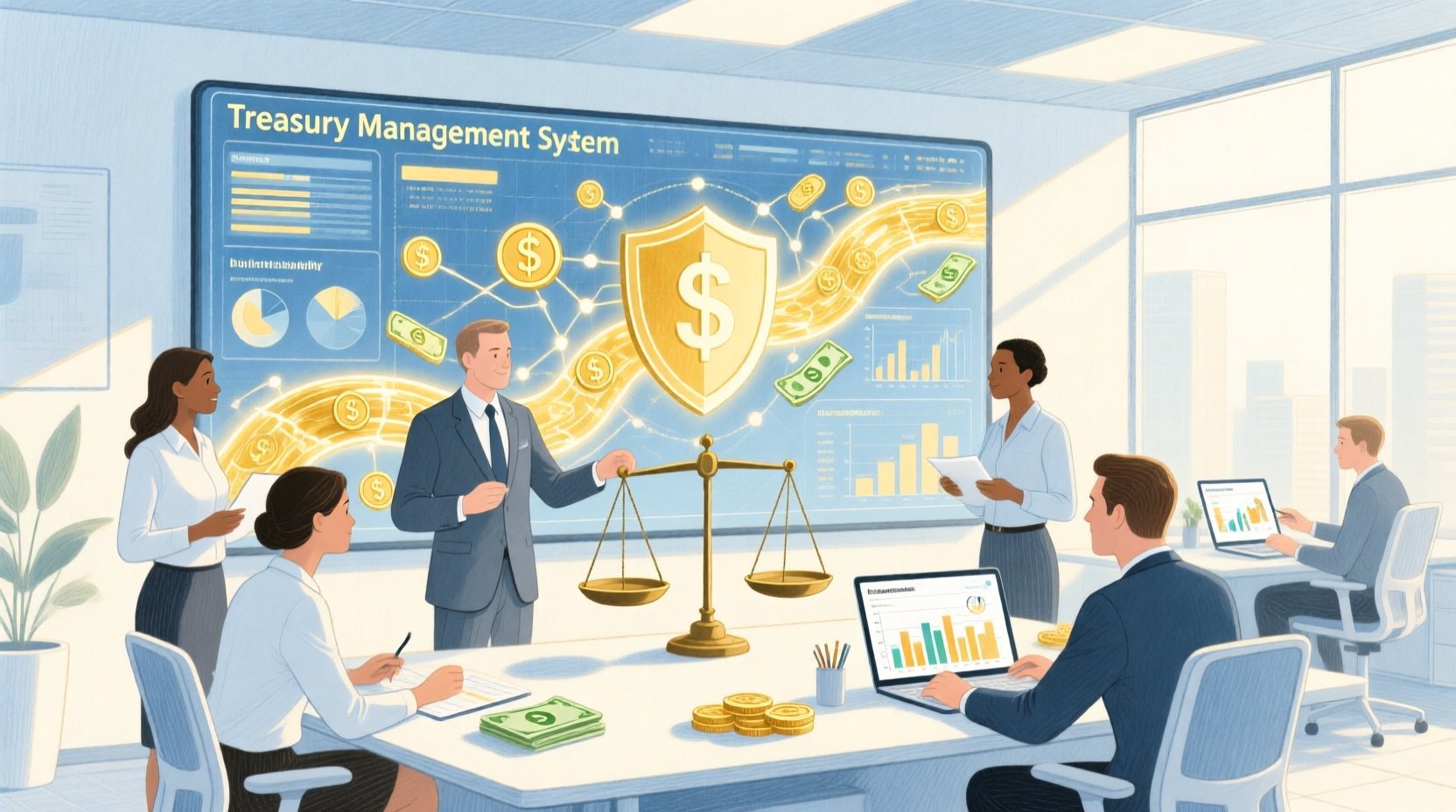 Real-world system context and operational workflow illustration
