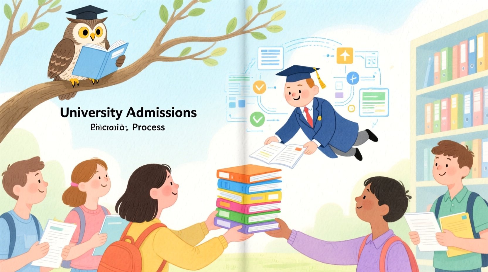 Mastering Class Diagrams: Building a University Admissions Portal with PlantUML - Real-world system problem context illustration