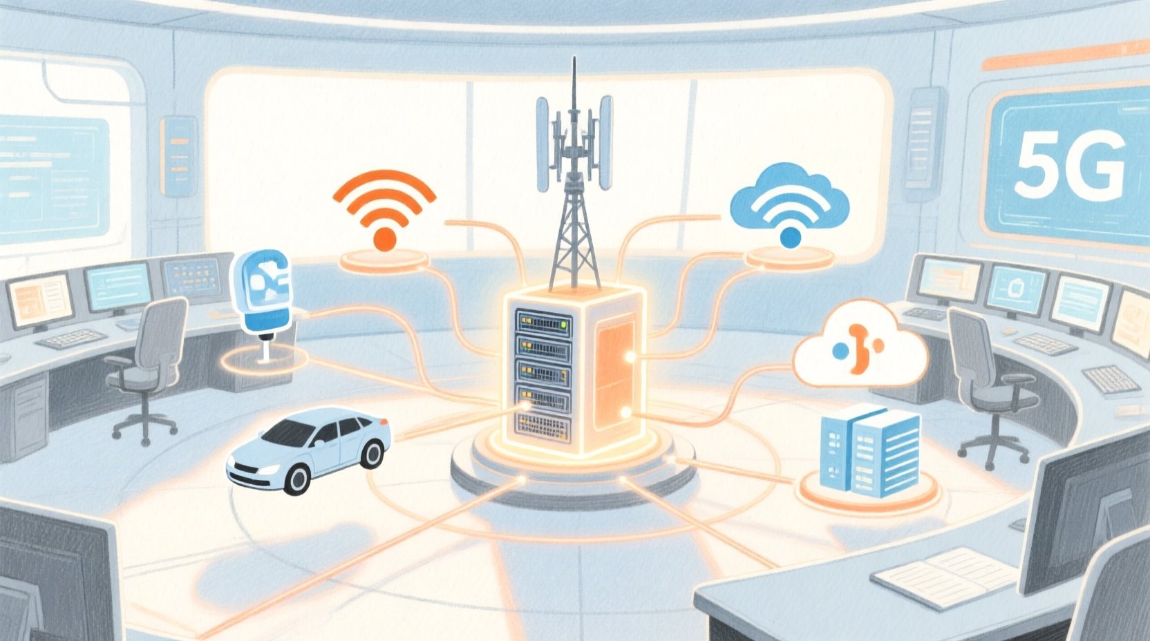 5G Core Network ERD with PlantUML | Free PlantUML Editor
