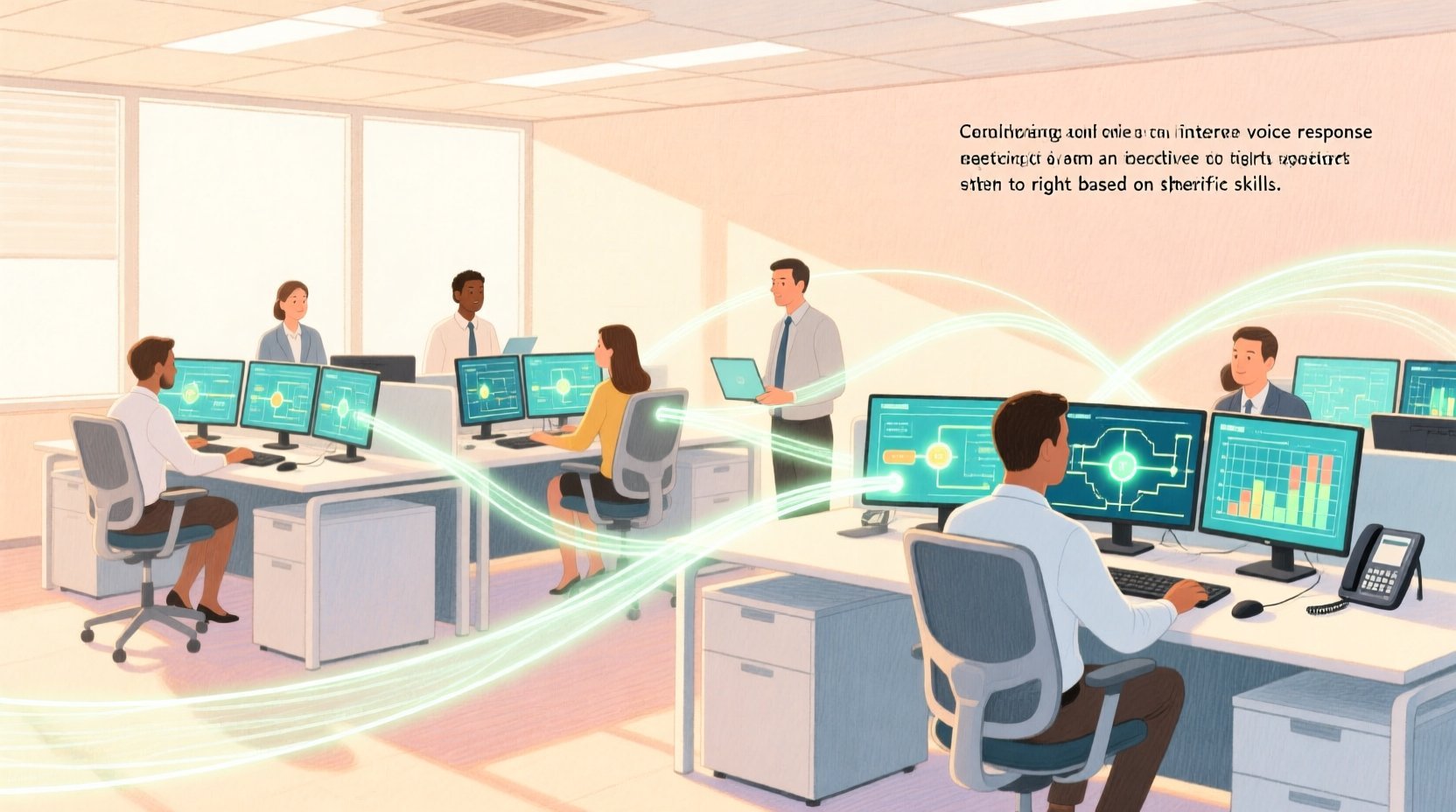 Real-world system context and operational workflow illustration