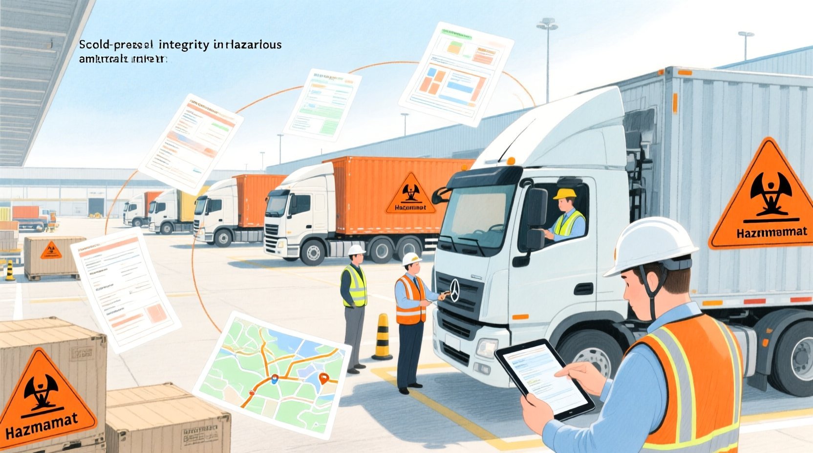 Real-world system context and operational workflow illustration
