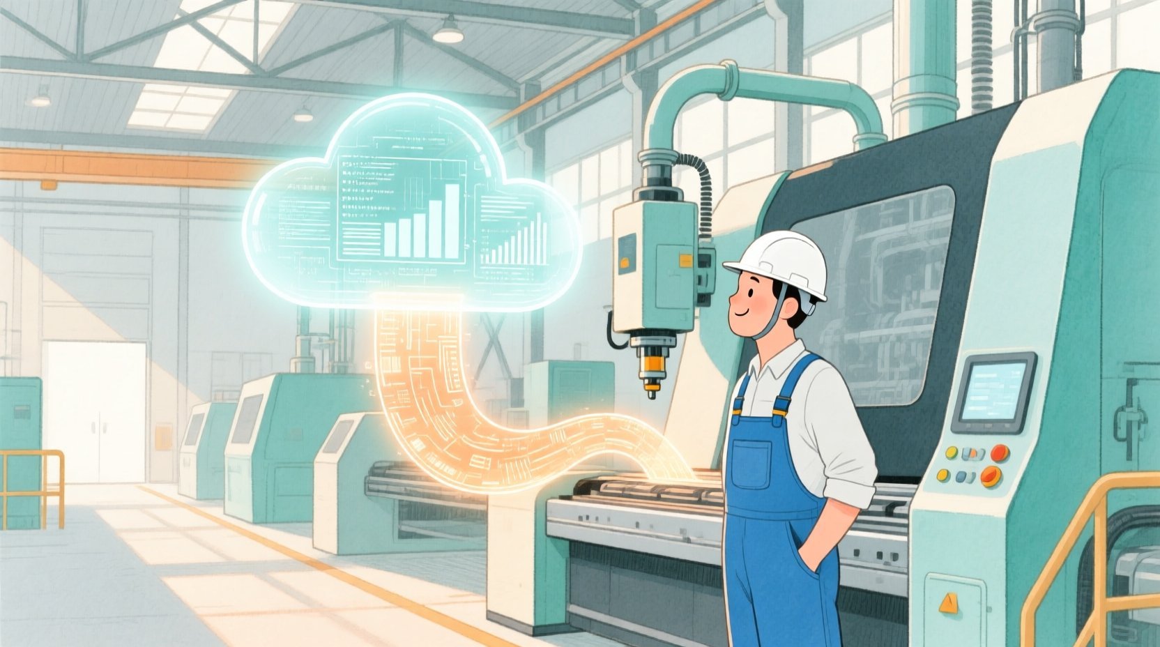Real-world system context and operational workflow illustration