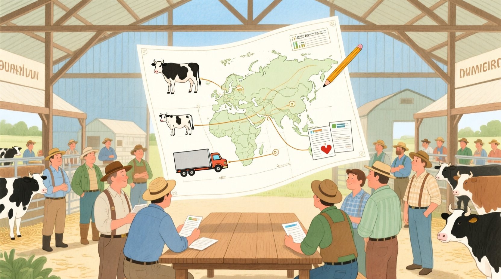 Real-world system context and operational workflow illustration
